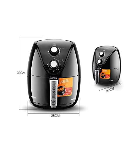 3.5L Air Fryer with Detachable Non-Stick Basket