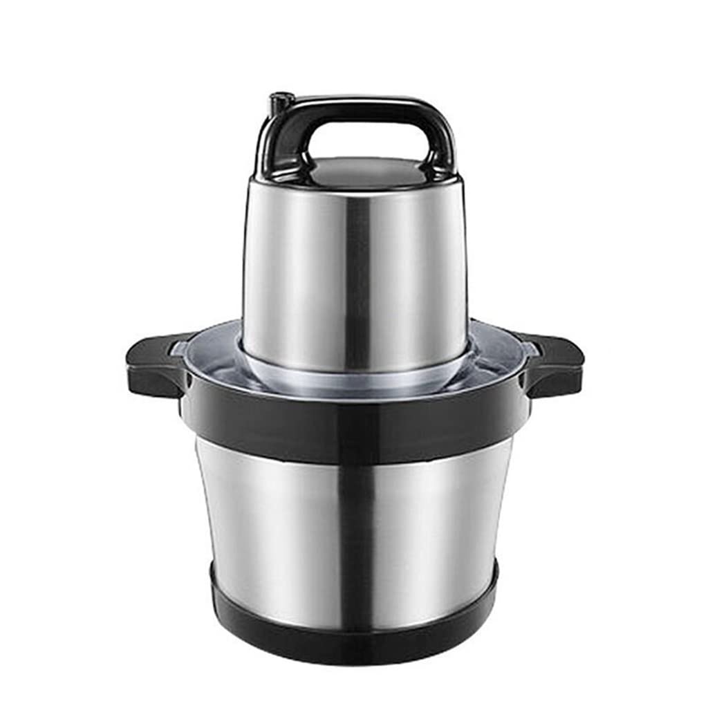6L 1000W Stainless Steel Meat Grinder & Food Chopper