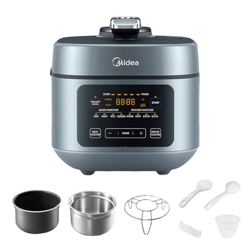 5-Quart 8-in-1 Electric Pressure Cooker with Dual Pots