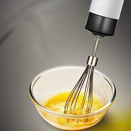 600W 2-Speed Hand Blender with Stainless Steel Whisk Attachments