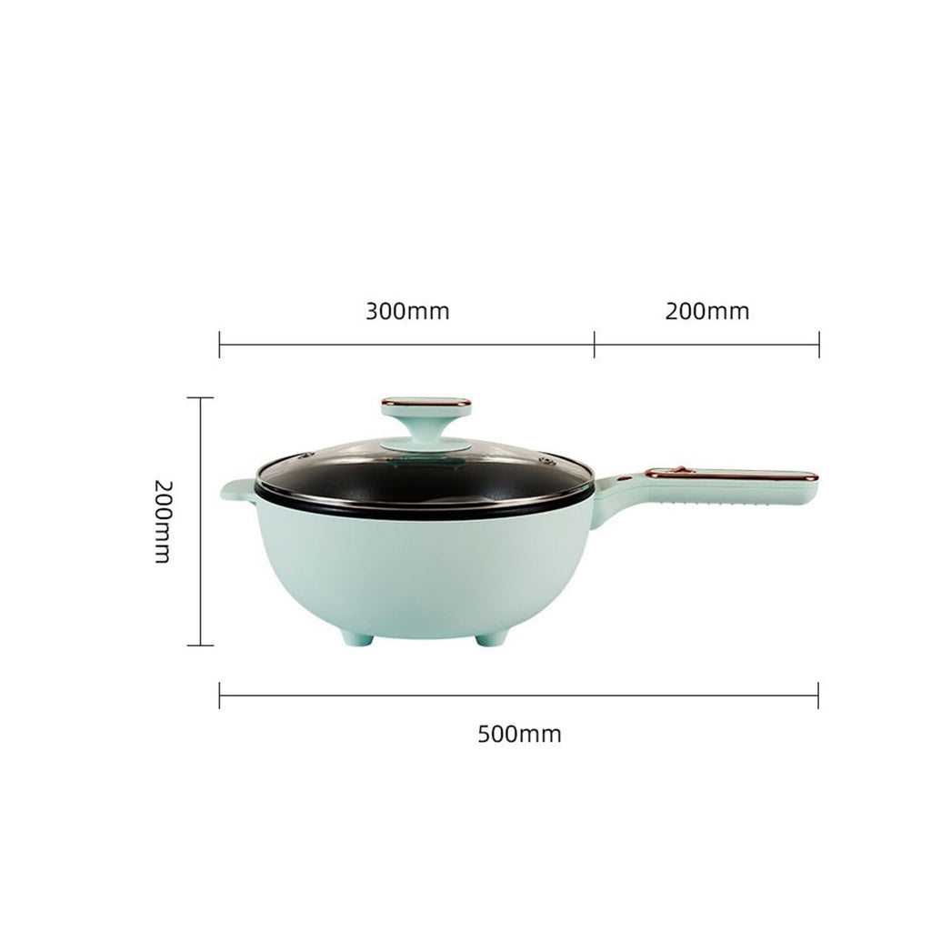 Multifunctional Electric Frying Pan with Non-Stick Cooking Pot