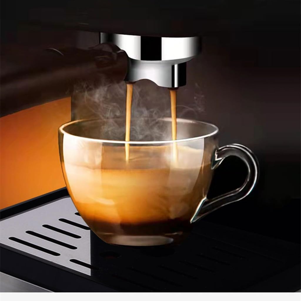 Semi-Automatic Espresso Machine with Steam Milk Frother
