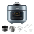 5-Quart 8-in-1 Electric Pressure Cooker with Dual Pots