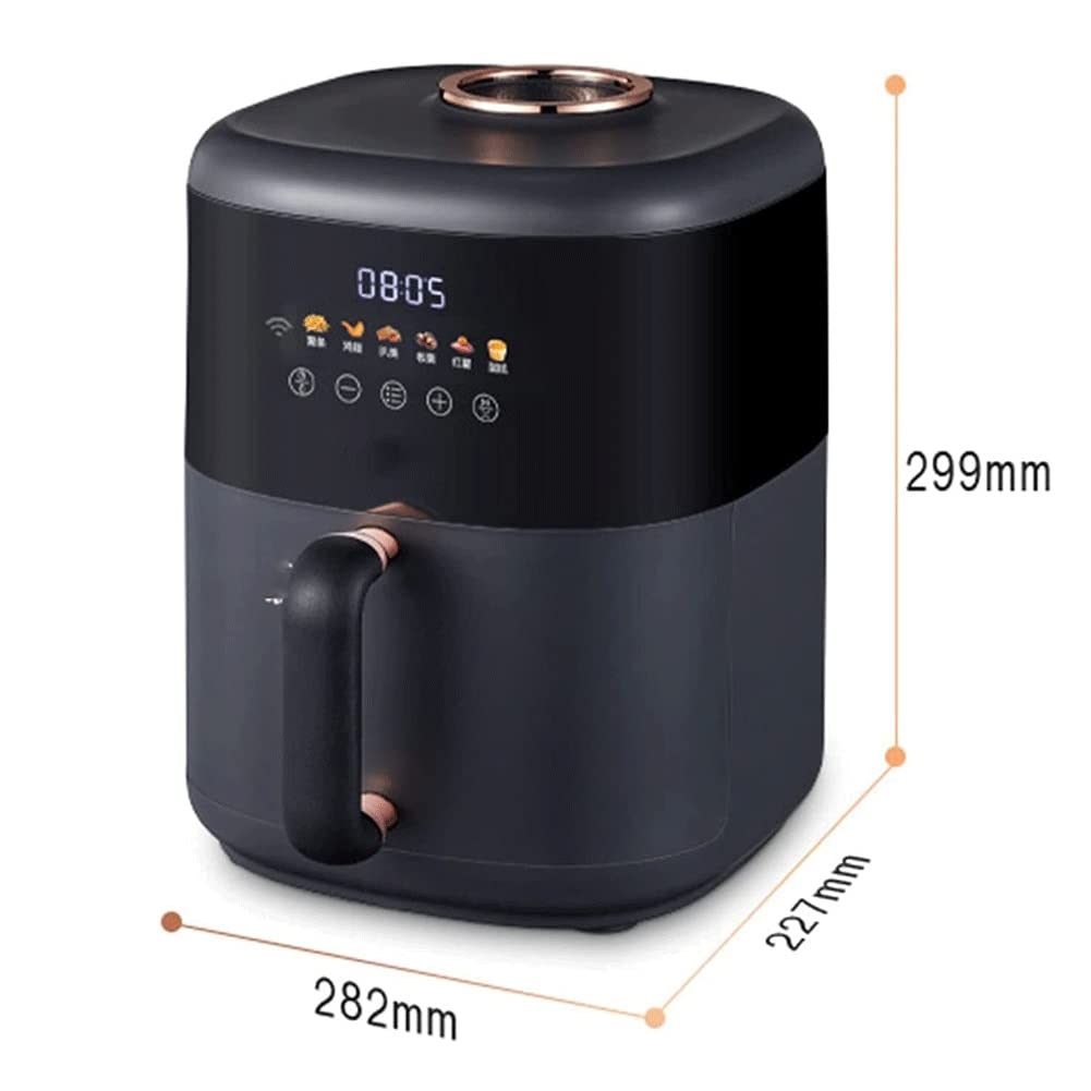 3L Digital Air Fryer with 6 Presets & Non-Stick Basket