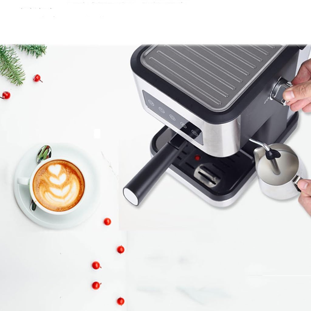 Semi-Automatic Espresso Machine with Steam Milk Frother