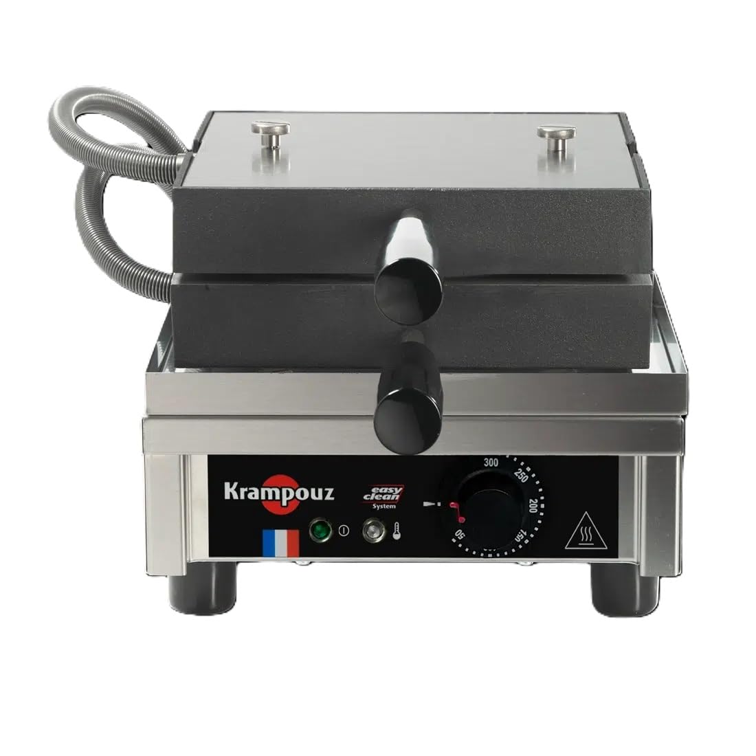 Krampouz Commercial Round Waffle Maker, Cast Iron Plates