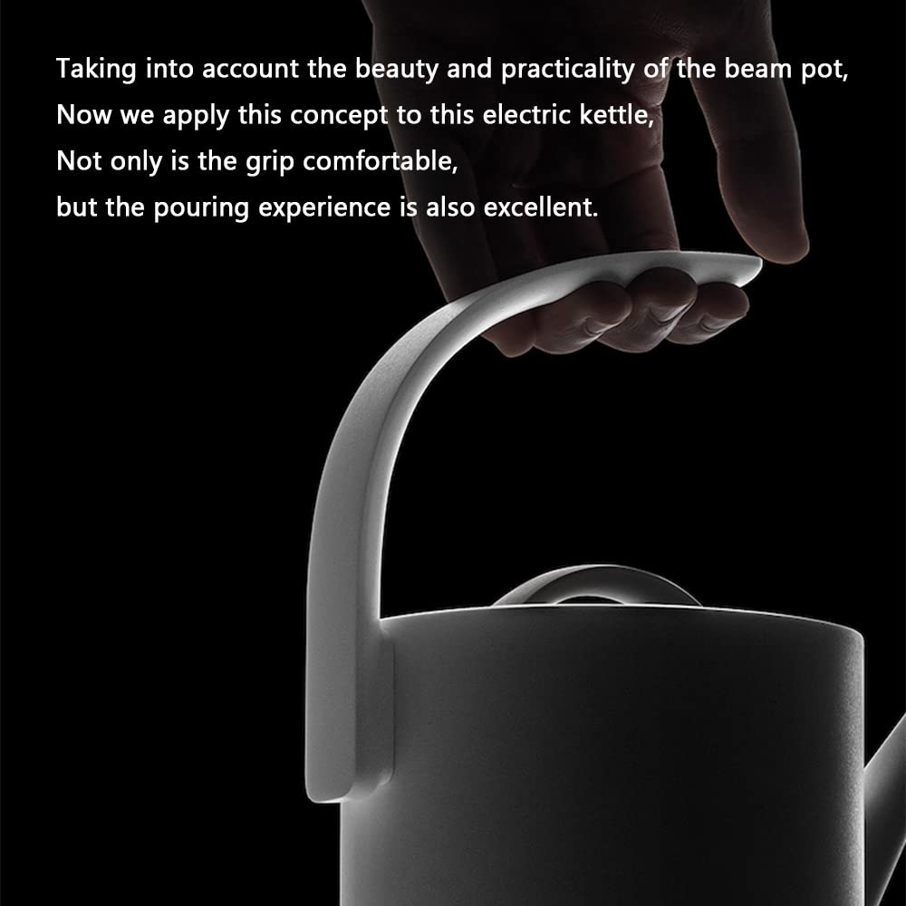 850ml Stainless Steel Electric Kettle with Auto Shut-Off