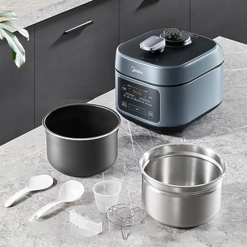5-Quart 8-in-1 Electric Pressure Cooker with Dual Pots