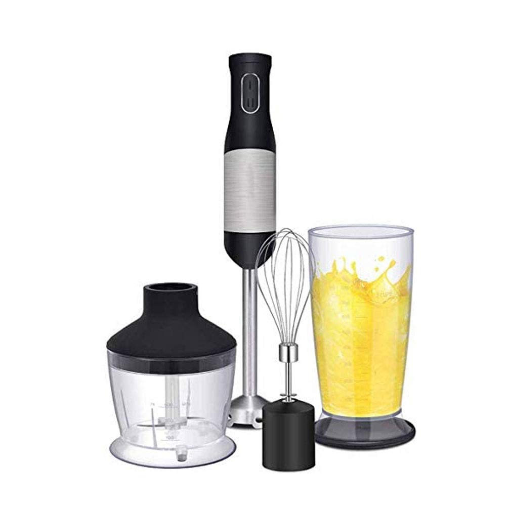 600W 2-Speed Hand Blender with Stainless Steel Whisk Attachments