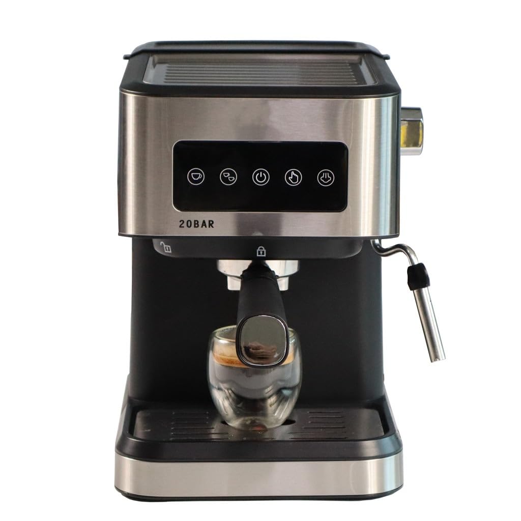 Semi-Automatic Espresso Machine with Steam Milk Frother