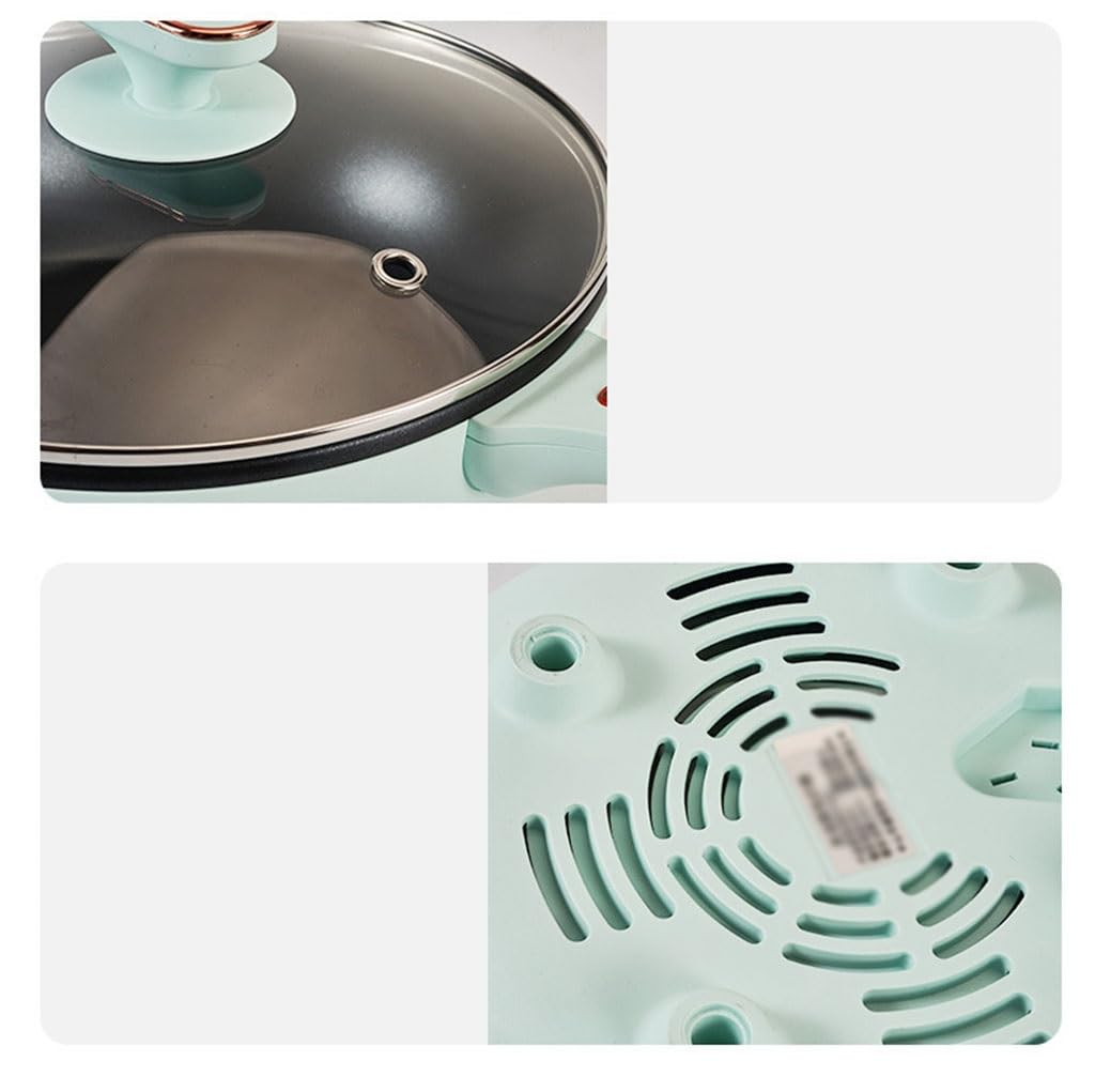 Multifunctional Electric Frying Pan with Non-Stick Cooking Pot
