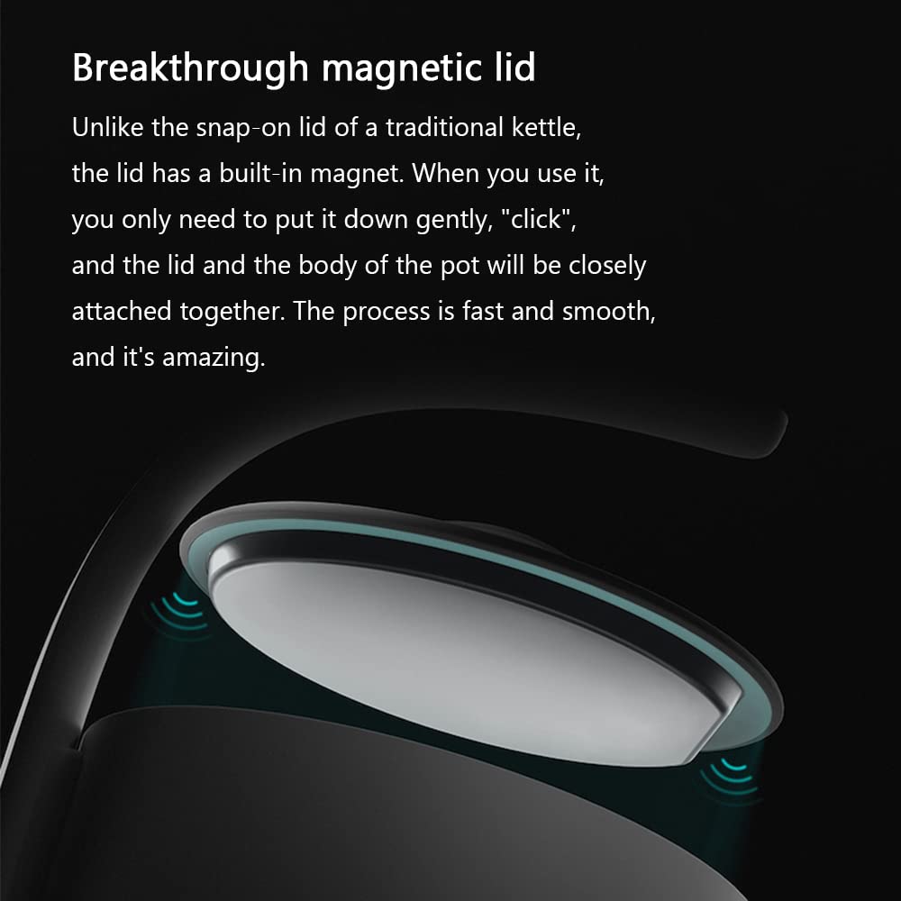 850ml Stainless Steel Electric Kettle with Auto Shut-Off