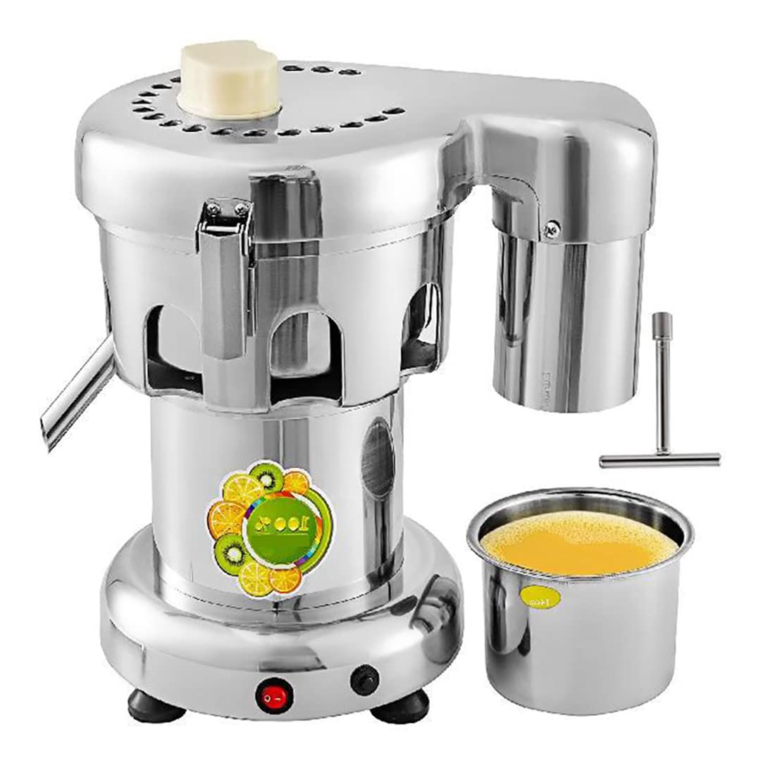 2L Electric Citrus Juicer with Large Feed Chute