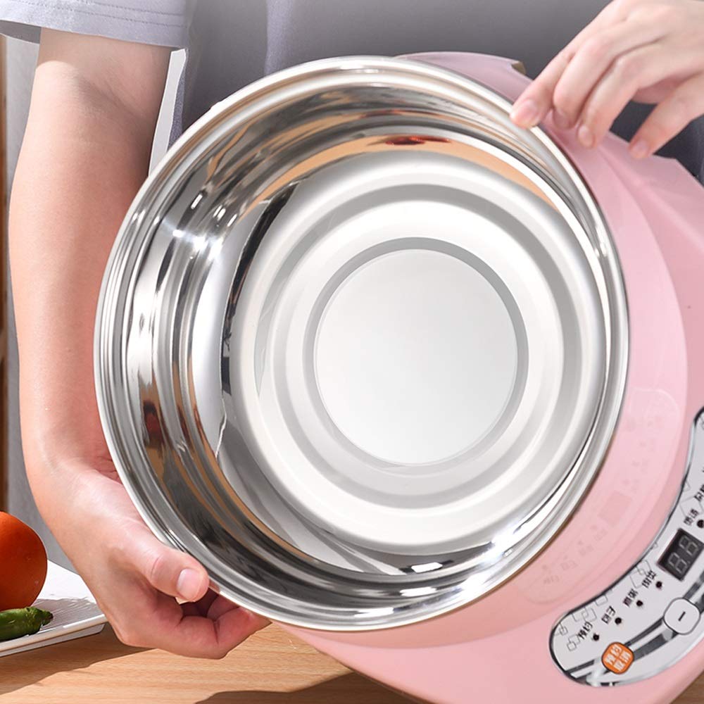 Stainless Steel Electric Food Steamer with Timer & Auto Shut-Off