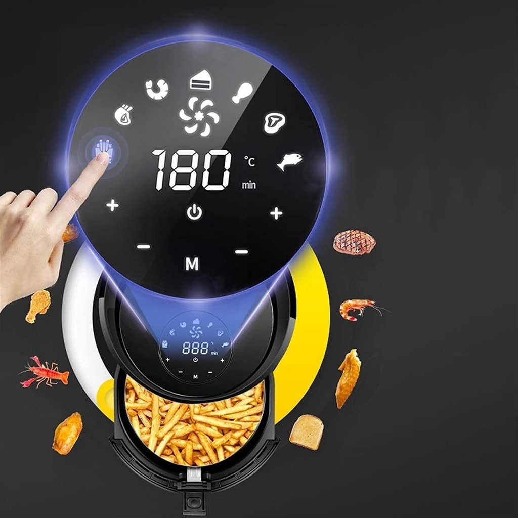 1500W Digital Air Fryer with 7 Presets & Non-Stick Baske