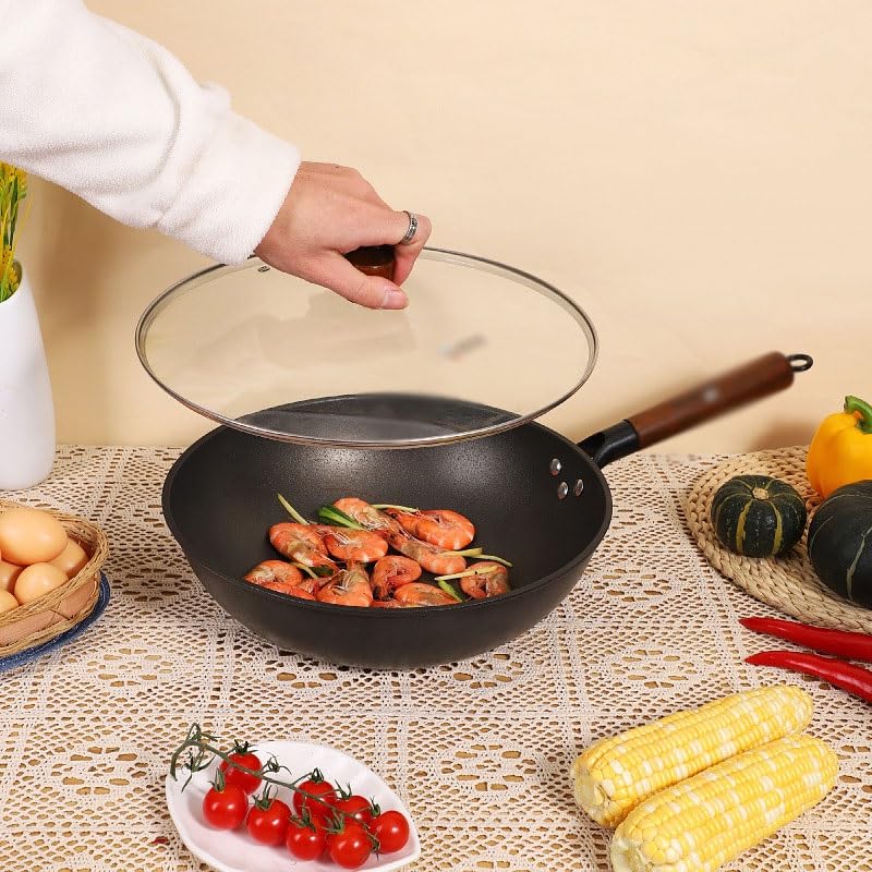 Multi-Functional Non-Stick Stir Fry Pan for Induction Cooktops