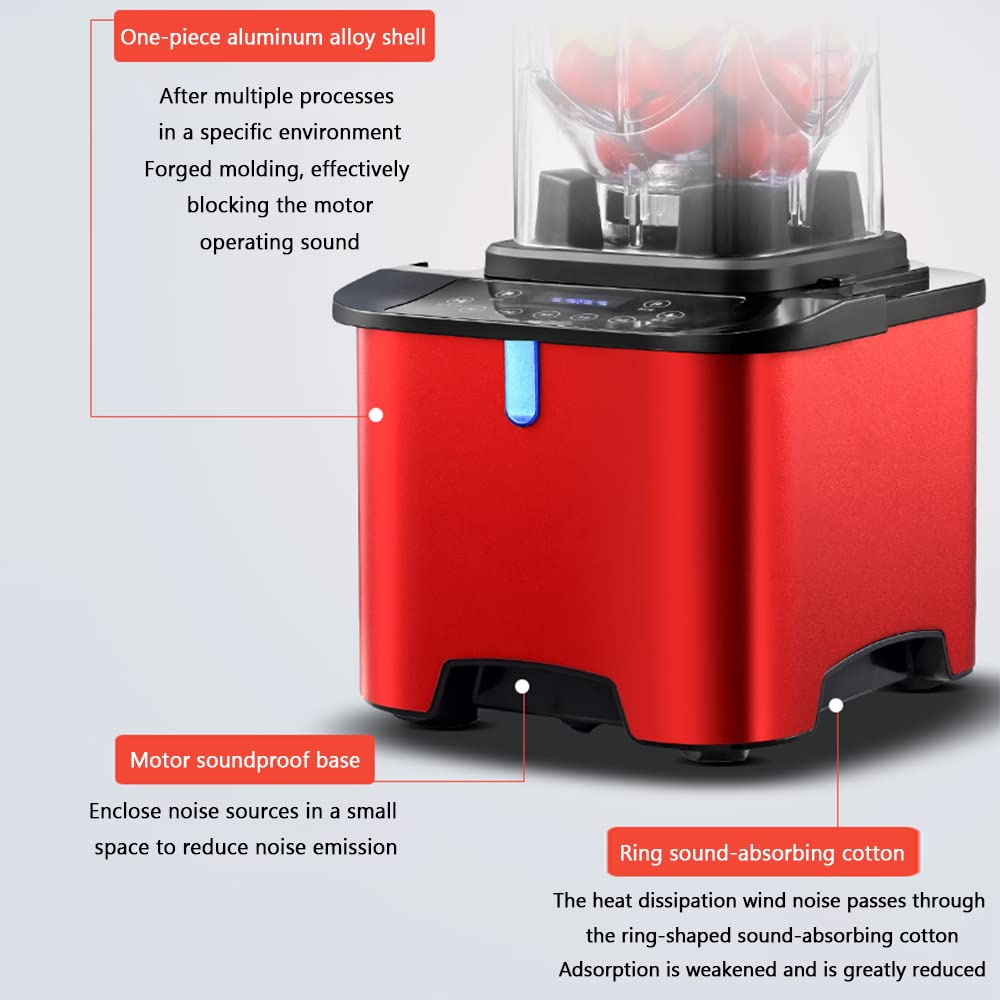 1500W High-Speed Countertop Blender & Ice Crusher