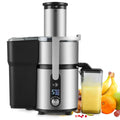 1250W Stainless Steel Centrifugal Juicer with 5-Speed Control