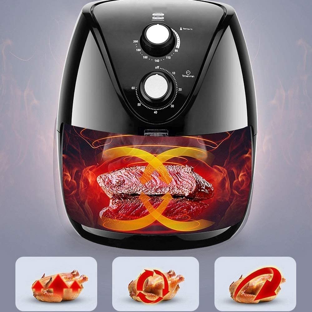 3.5L Air Fryer with Detachable Non-Stick Basket