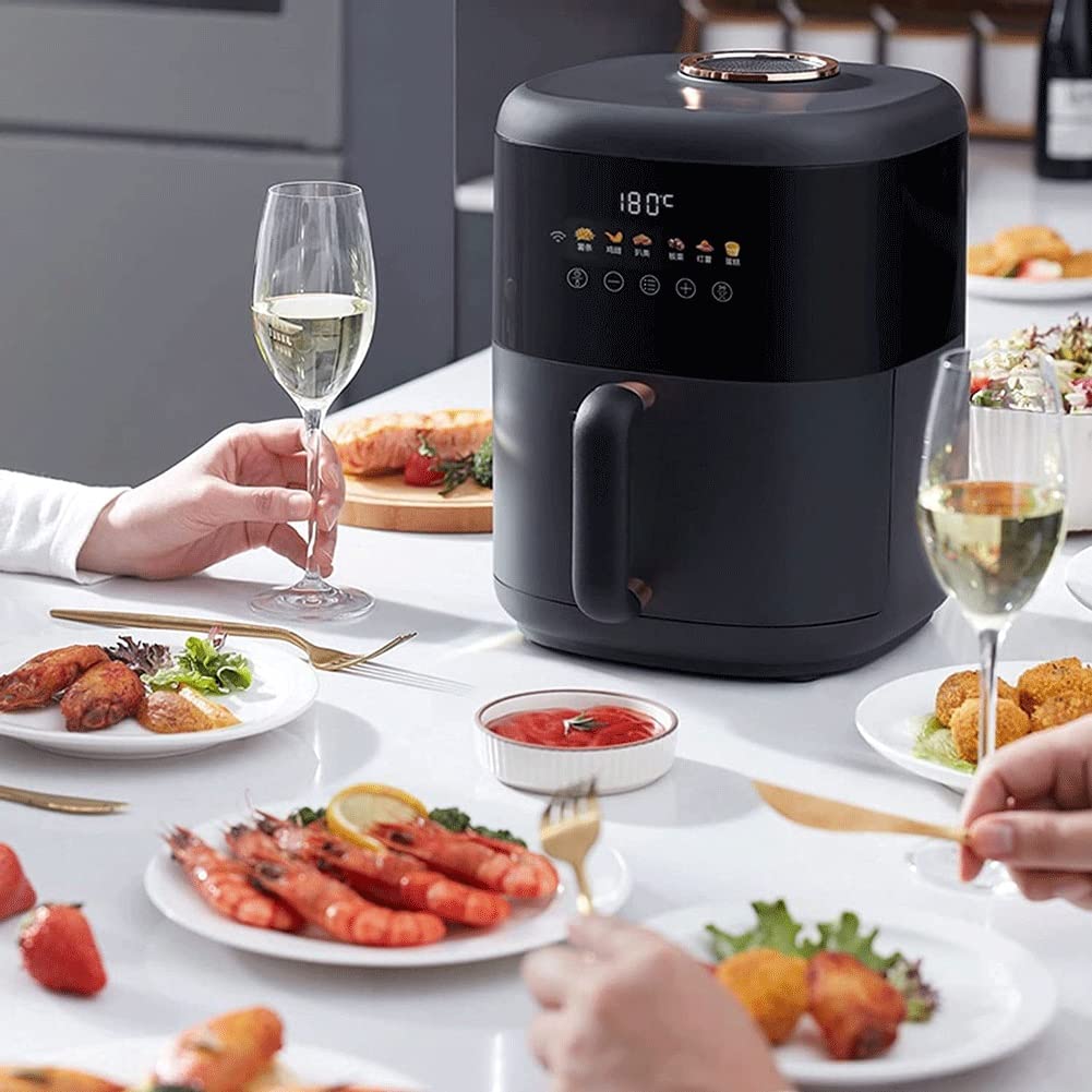 3L Digital Air Fryer with 6 Presets & Non-Stick Basket
