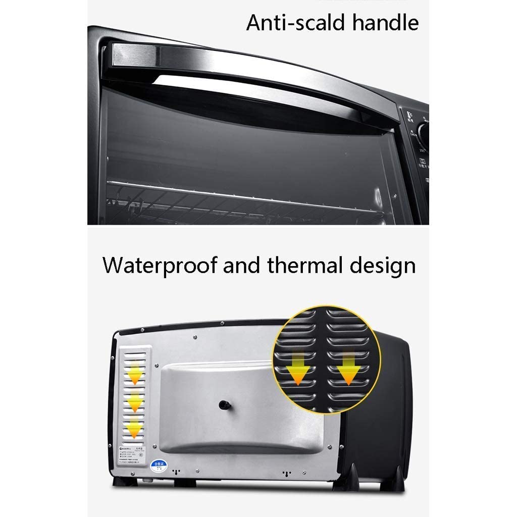 25L Mini Electric Oven with 6 Baking Modes & Adjustable Temperature