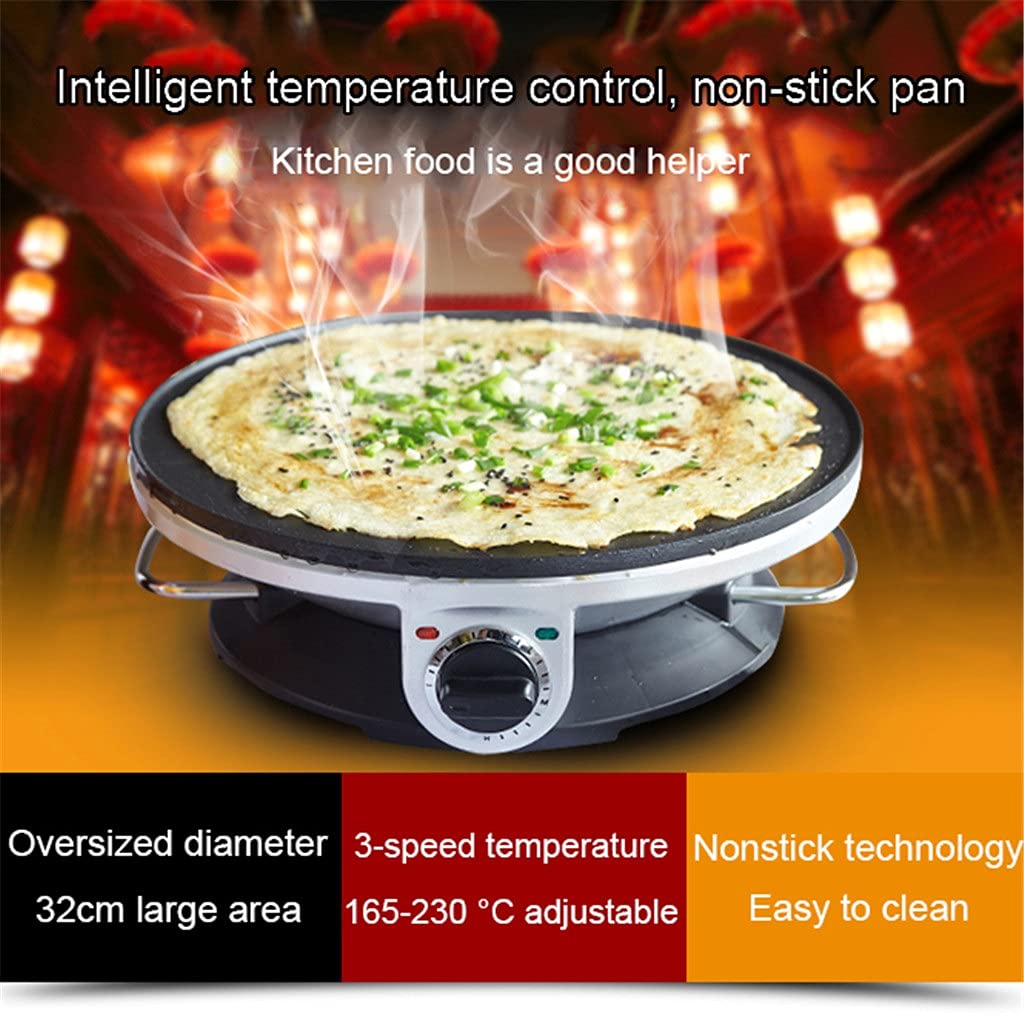 Electric Crepe Maker & Multi-Purpose Griddle Grill
