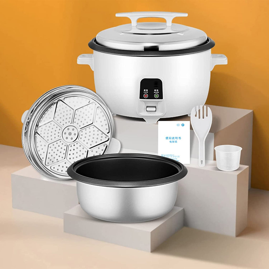 13L Large-Capacity Rice Cooker with Non-Stick Pot