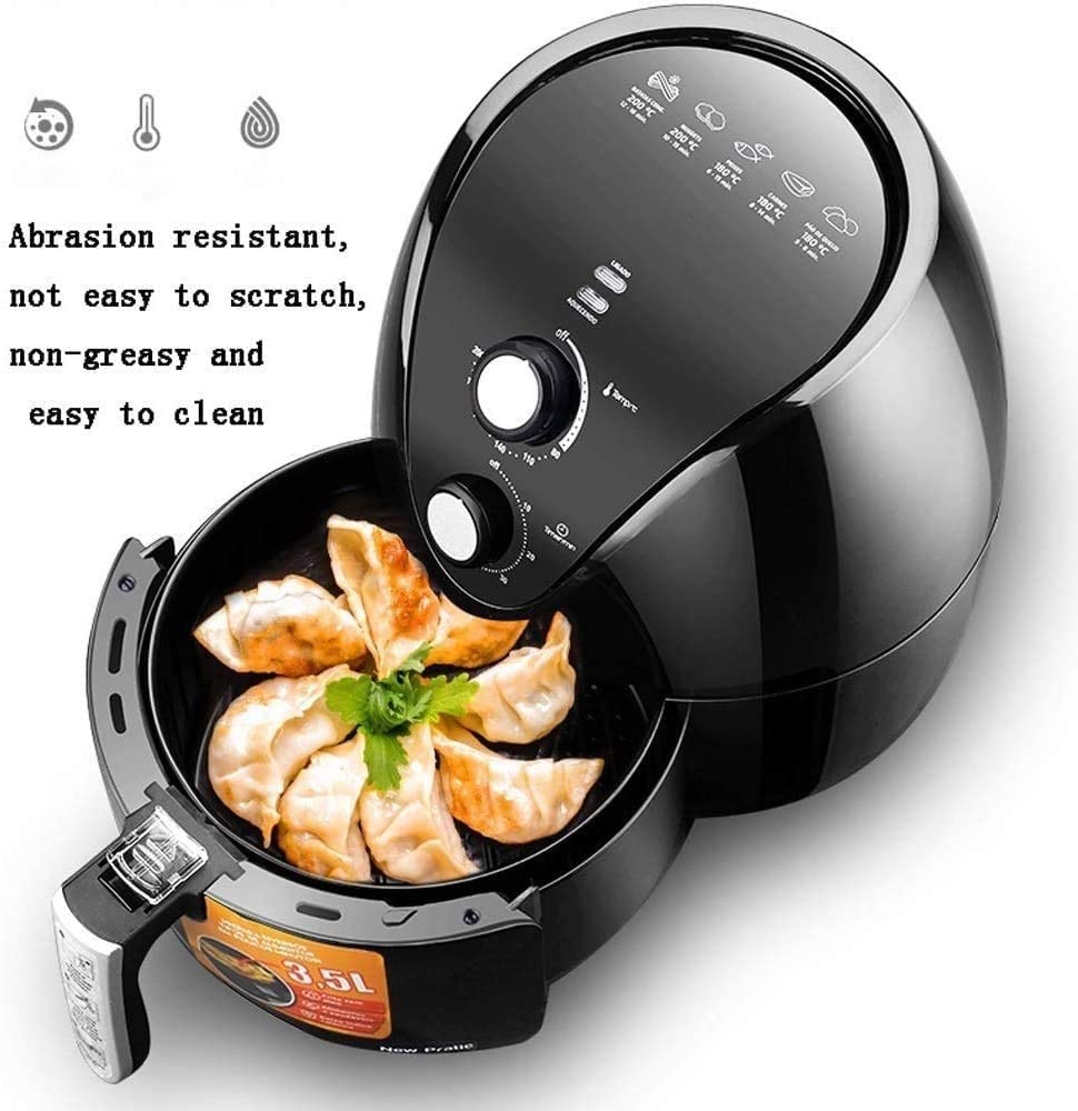 3.5L Air Fryer with Detachable Non-Stick Basket