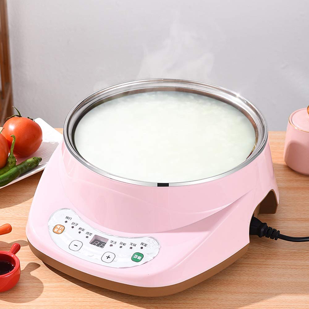 Stainless Steel Electric Food Steamer with Timer & Auto Shut-Off