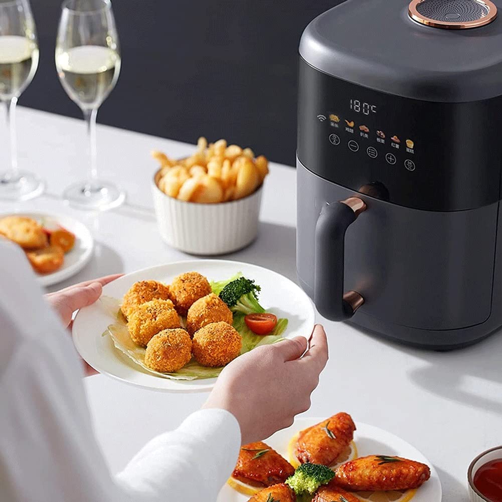 3L Digital Air Fryer with 6 Presets & Non-Stick Basket