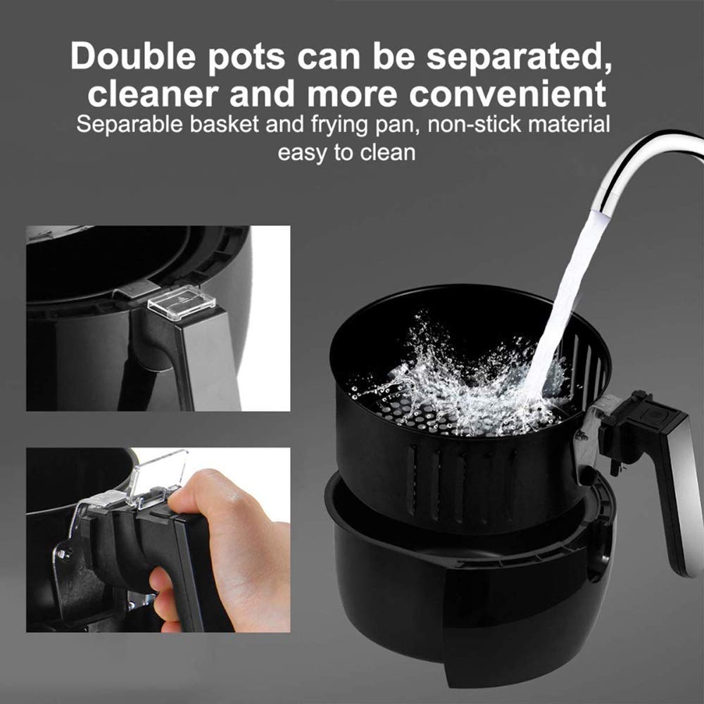 Air Fryer with 7 Preset Cooking Modes & Timer