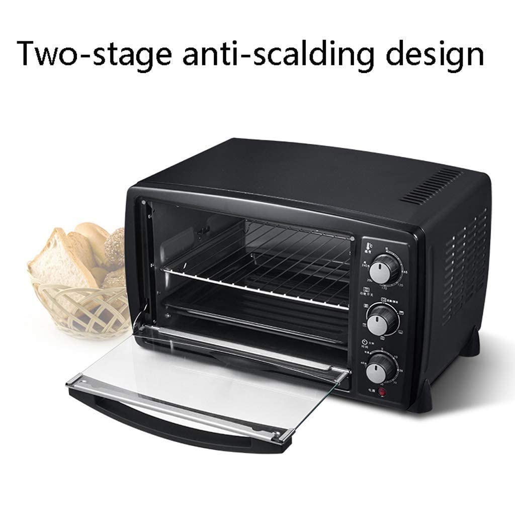 25L Mini Electric Oven with 6 Baking Modes & Adjustable Temperature