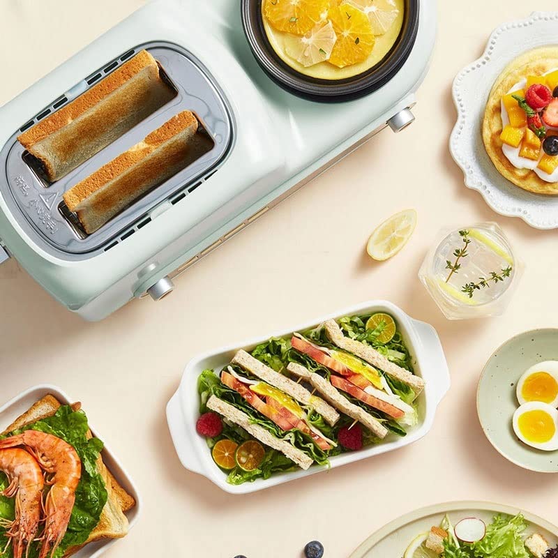 Multifunctional Breakfast Maker with Automatic Toaster