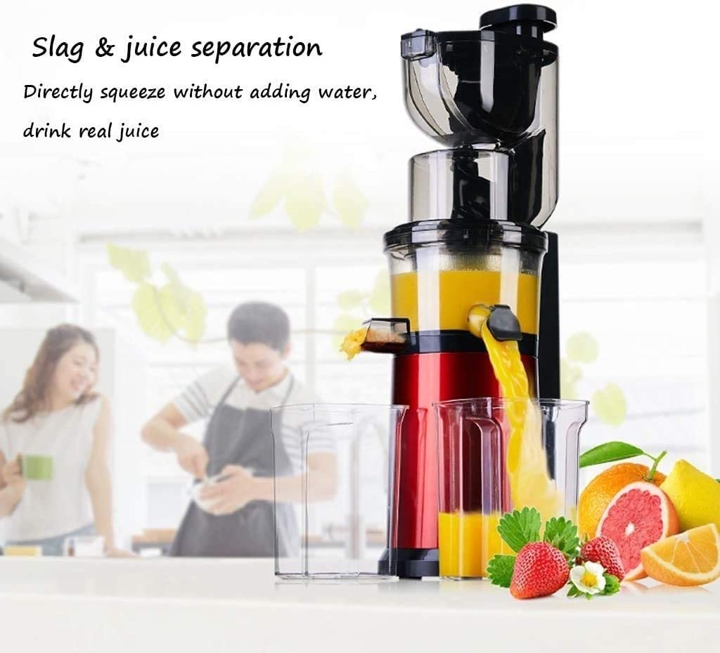 Slow Cold Press Masticating Juicer with 1.8-Inch Feed Chute