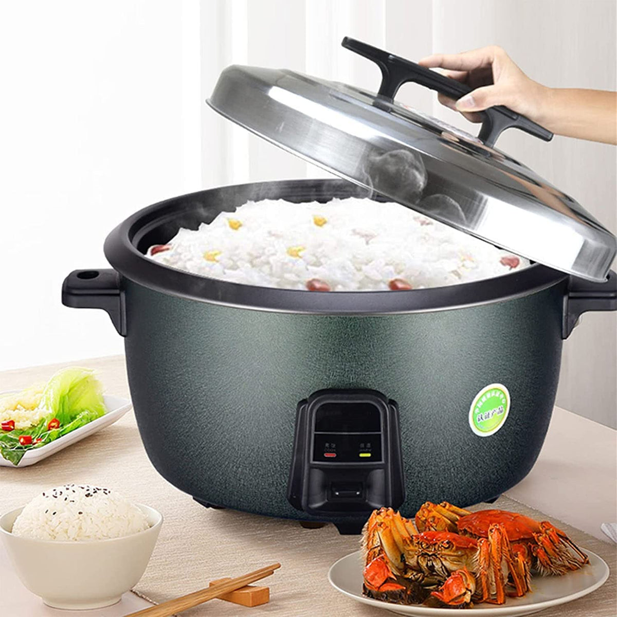 23L Large-Capacity Commercial Rice Cooker for 8–60 People