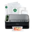 2-in-1 Vacuum Sealer Machine with Automatic Bag Detection & Starter Kit
