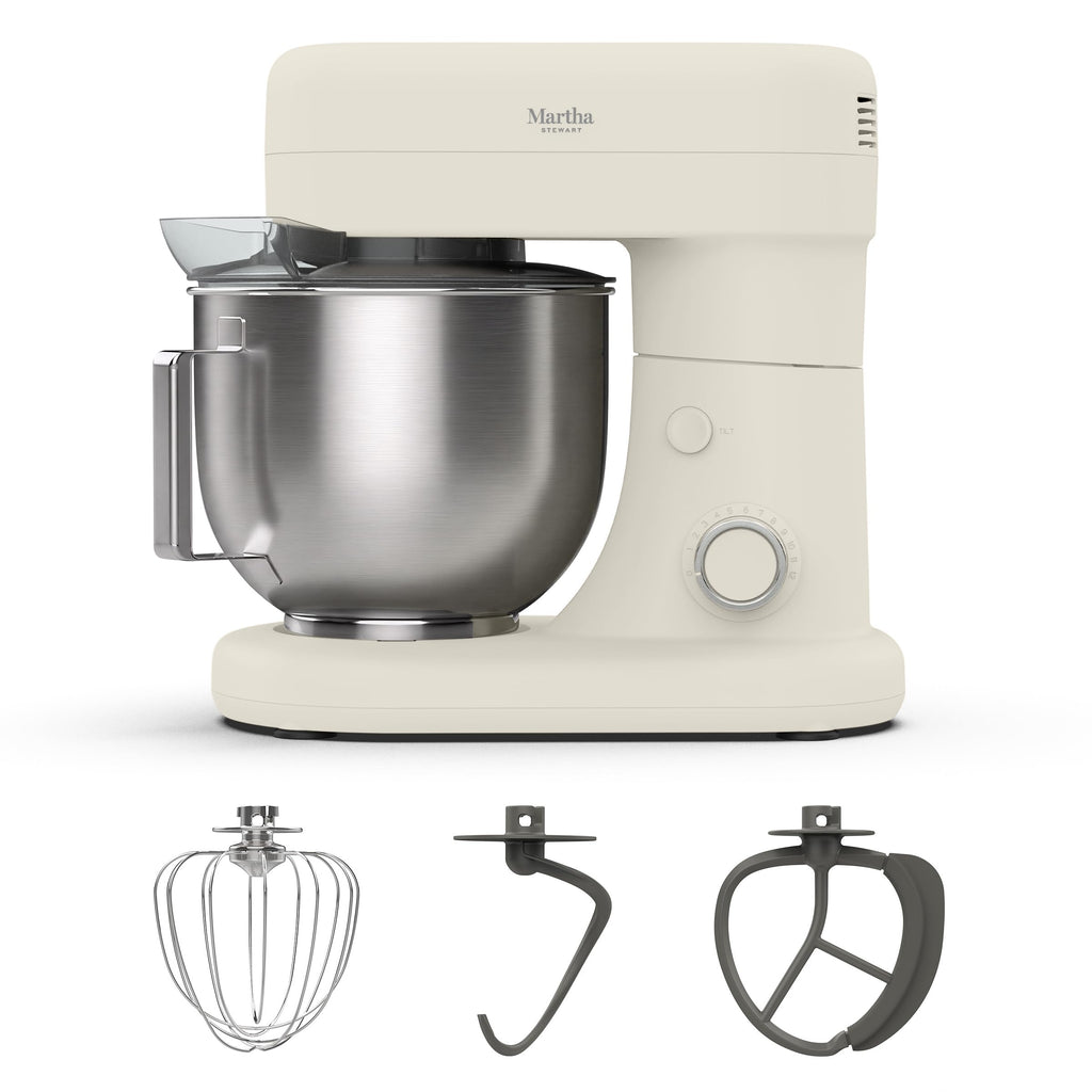 12-Speed Tilt-Head Stand Mixer with 5.3QT Stainless Steel Bowl & Attachments