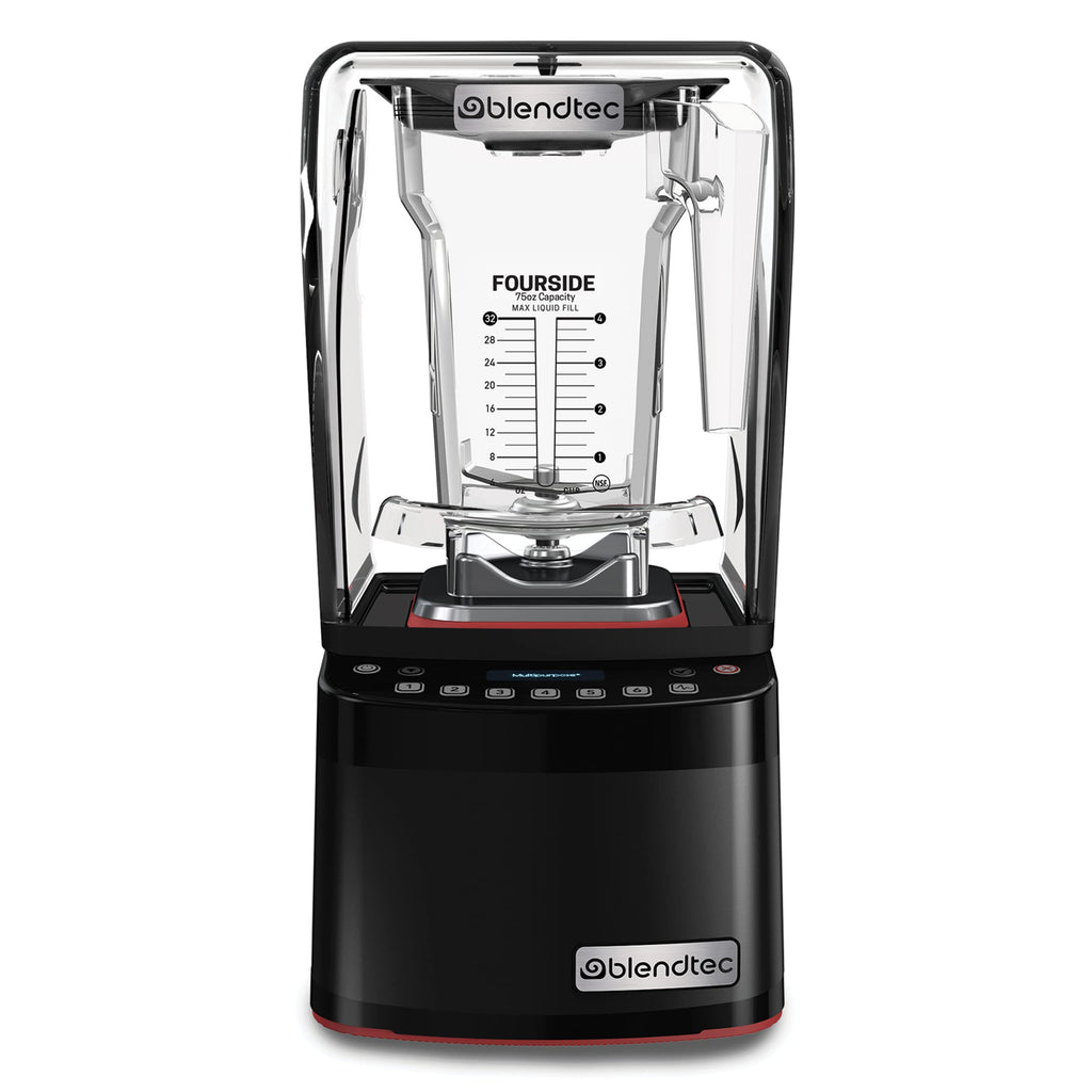 Blendtec Stealth X 885 Commercial Blender (Black) & 75oz* FourSide Jar