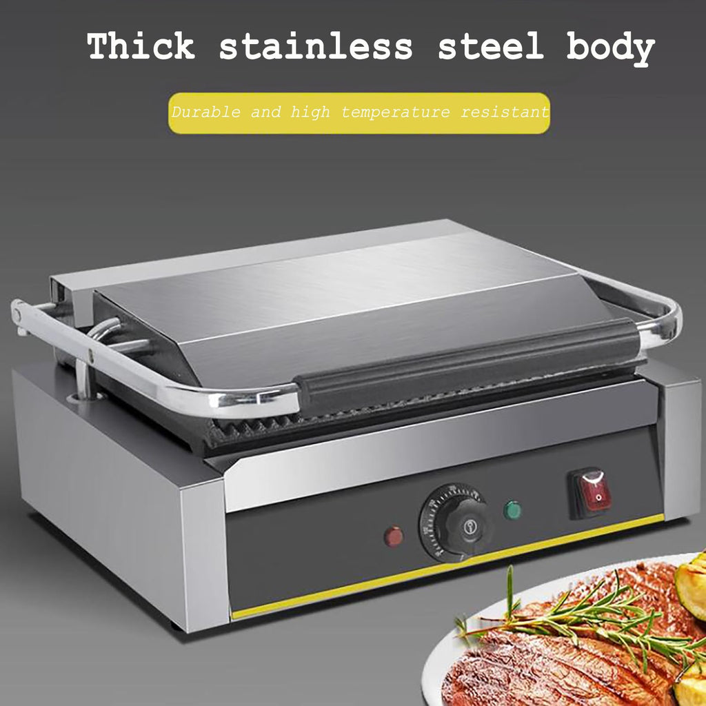 2200W Electric Panini Press & Sandwich Maker