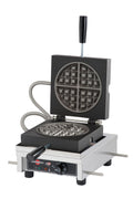 Krampouz Commercial Round Waffle Maker, Cast Iron Plates