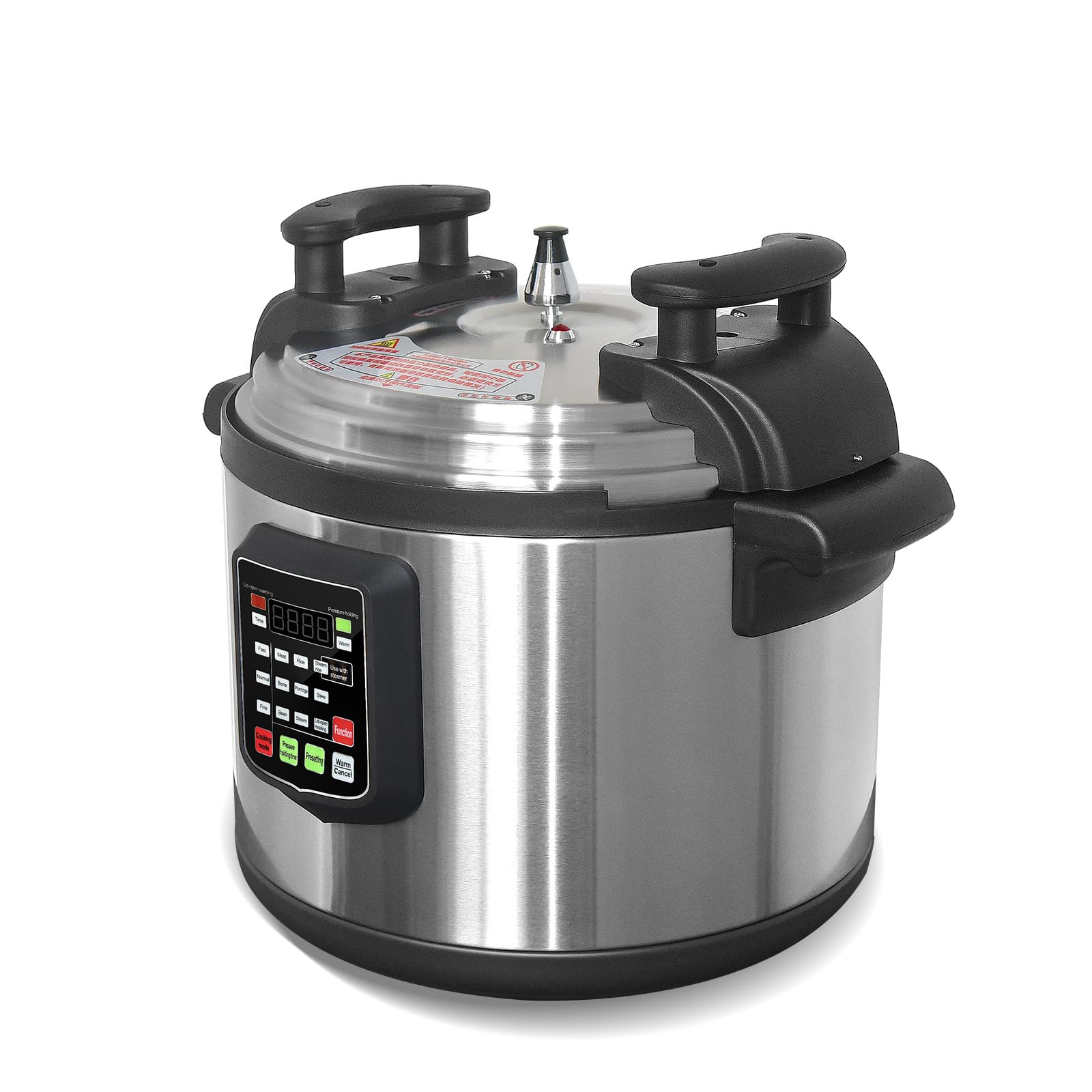 21L Commercial Electric Pressure Cooker with Non-Stick Inner Pot