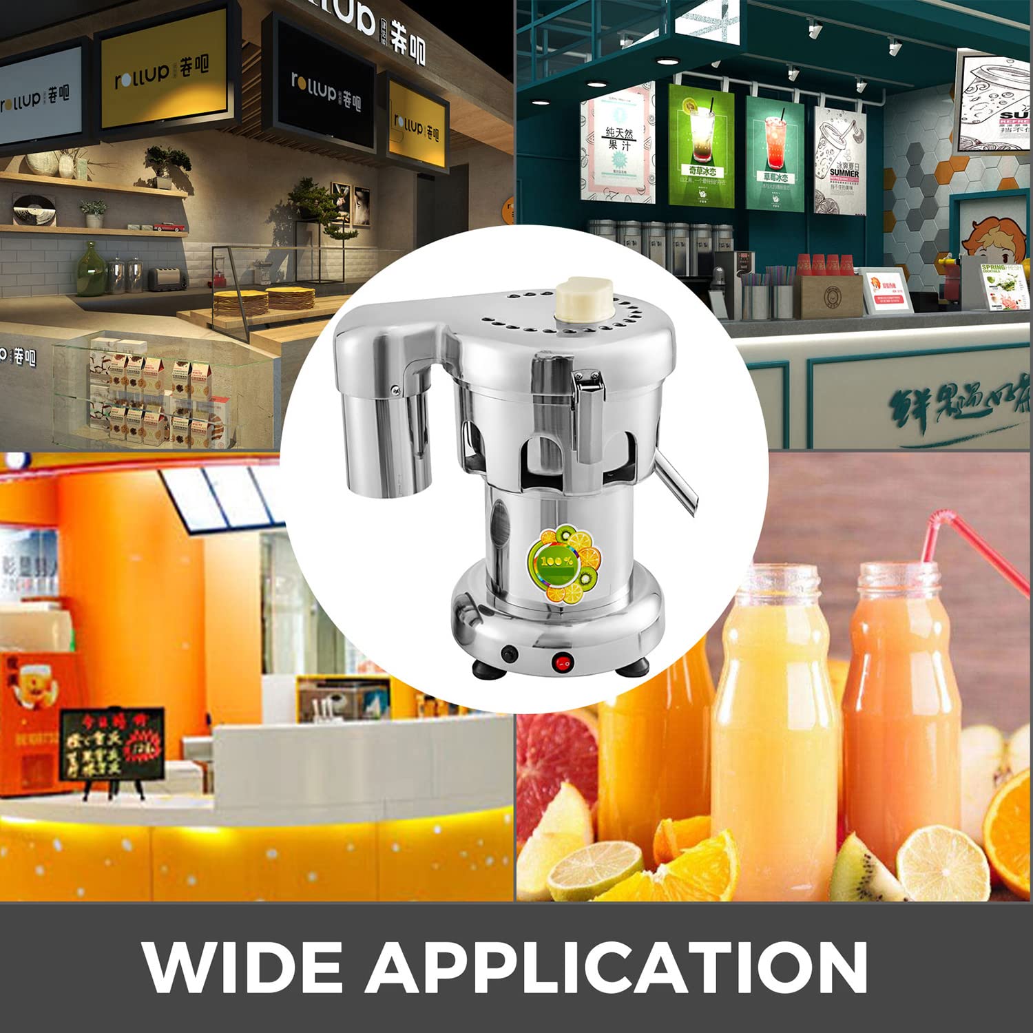 2L Electric Citrus Juicer with Large Feed Chute