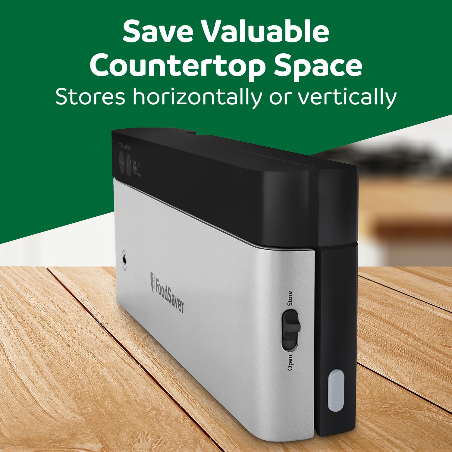 Compact Vacuum Sealer Machine with Bags & Roll for Food Storage