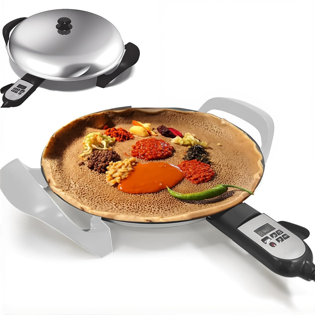 40cm Electric Crepe Griddle with Digital Temperature Control
