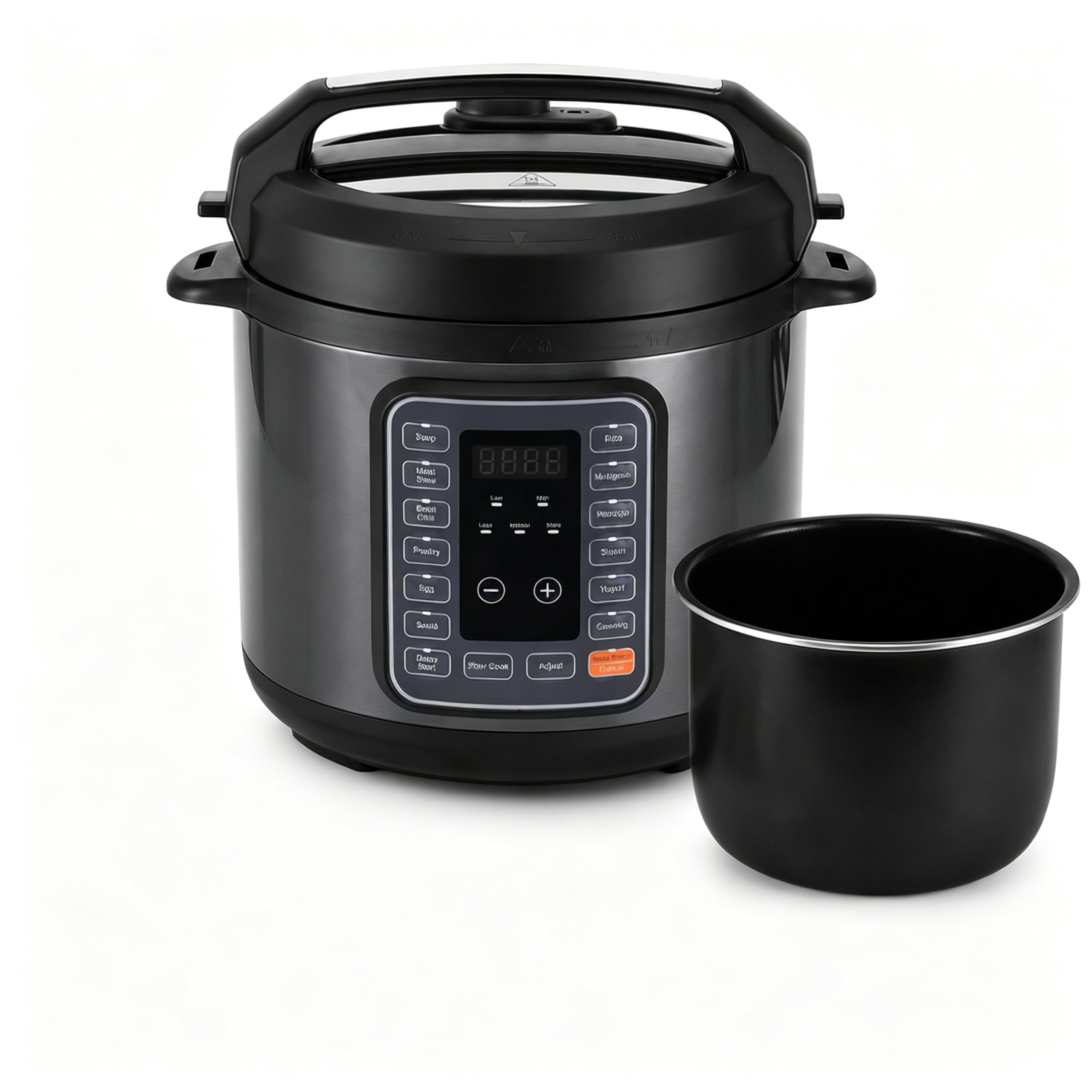 8-Quart Electric Pressure Cooker with 12 Presets