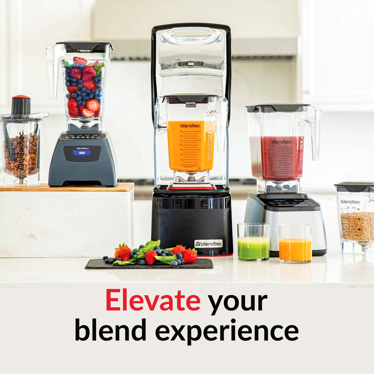 Blendtec Stealth X 885 Commercial Blender (Black) & 75oz* FourSide Jar