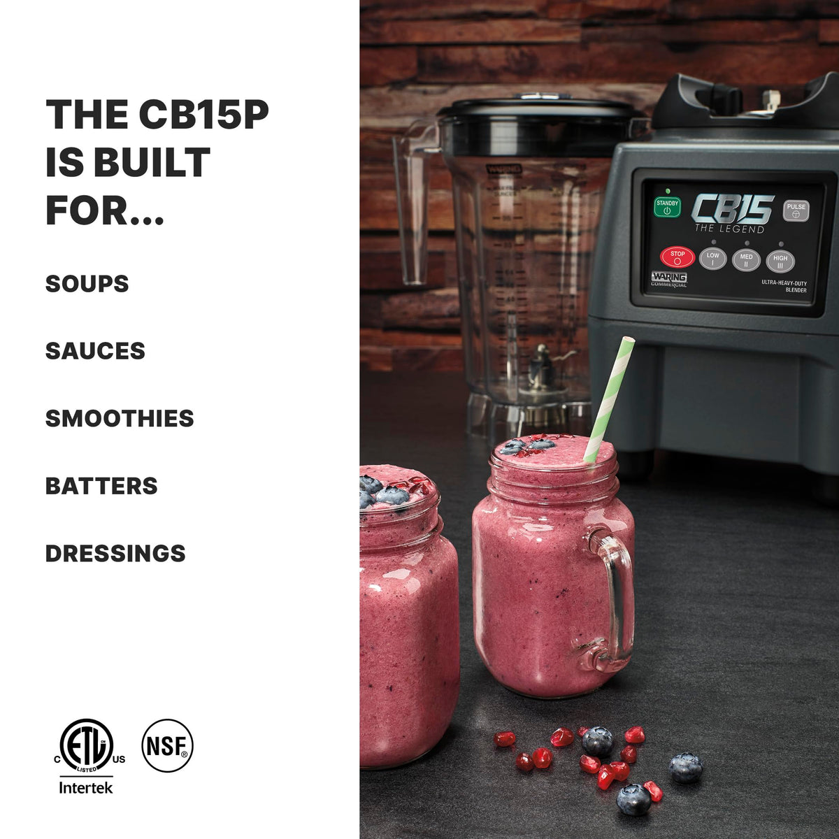 Waring Commercial CB15 Series Blenders